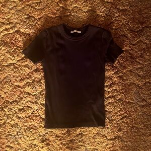 Black t-shirt from Zara